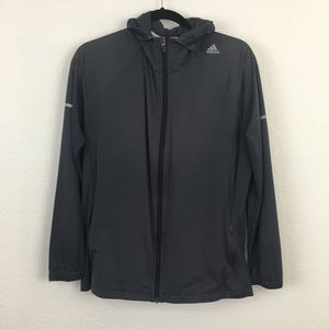 Adidas Running Hooded Lightweight Jacket Size XL